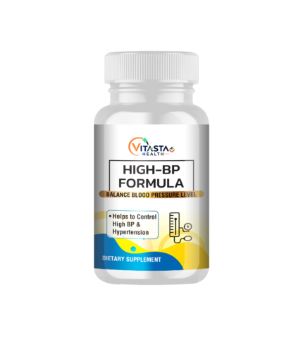 Dr. Vitasta High-BP Formula Capsules — Helps Control High BP & Hypertension